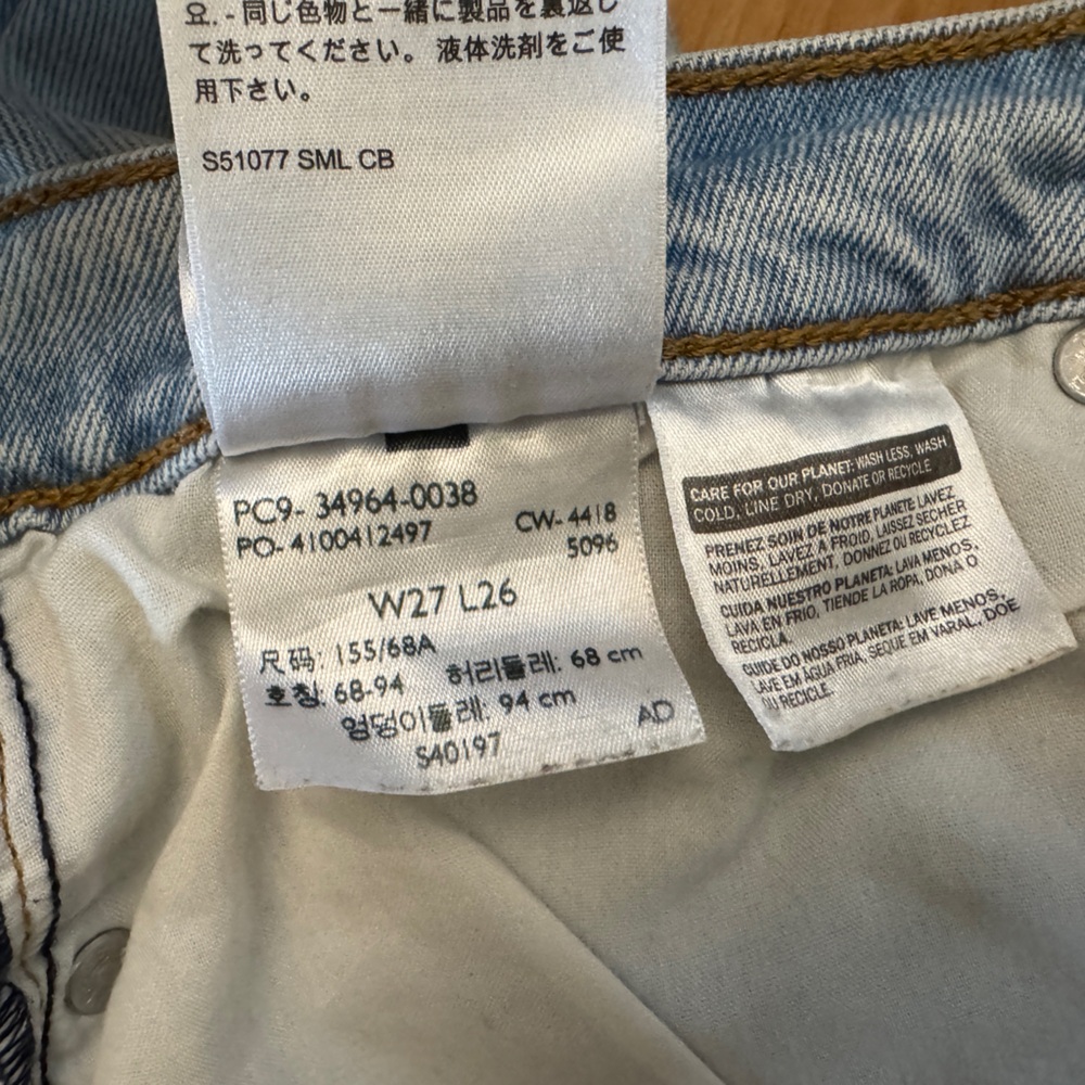 Levi’s Wedgie Straight Size 27 - Picture 12 of 12